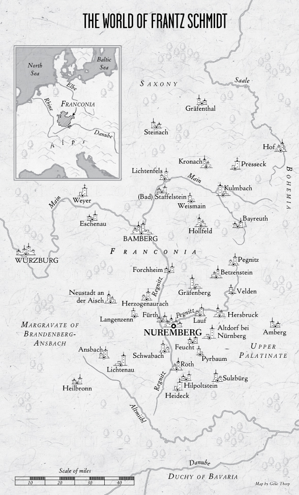 Franconia map