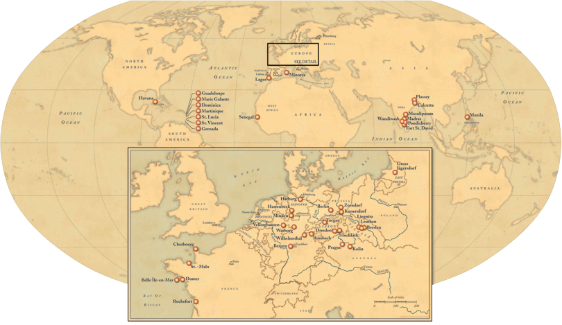 World at War map